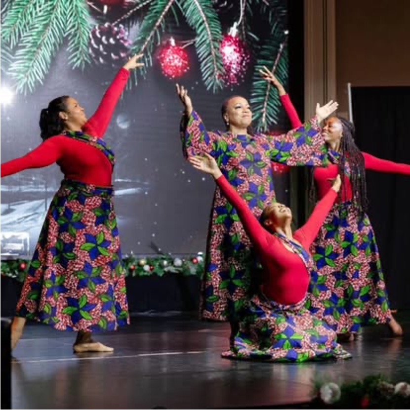 Dancers on stage